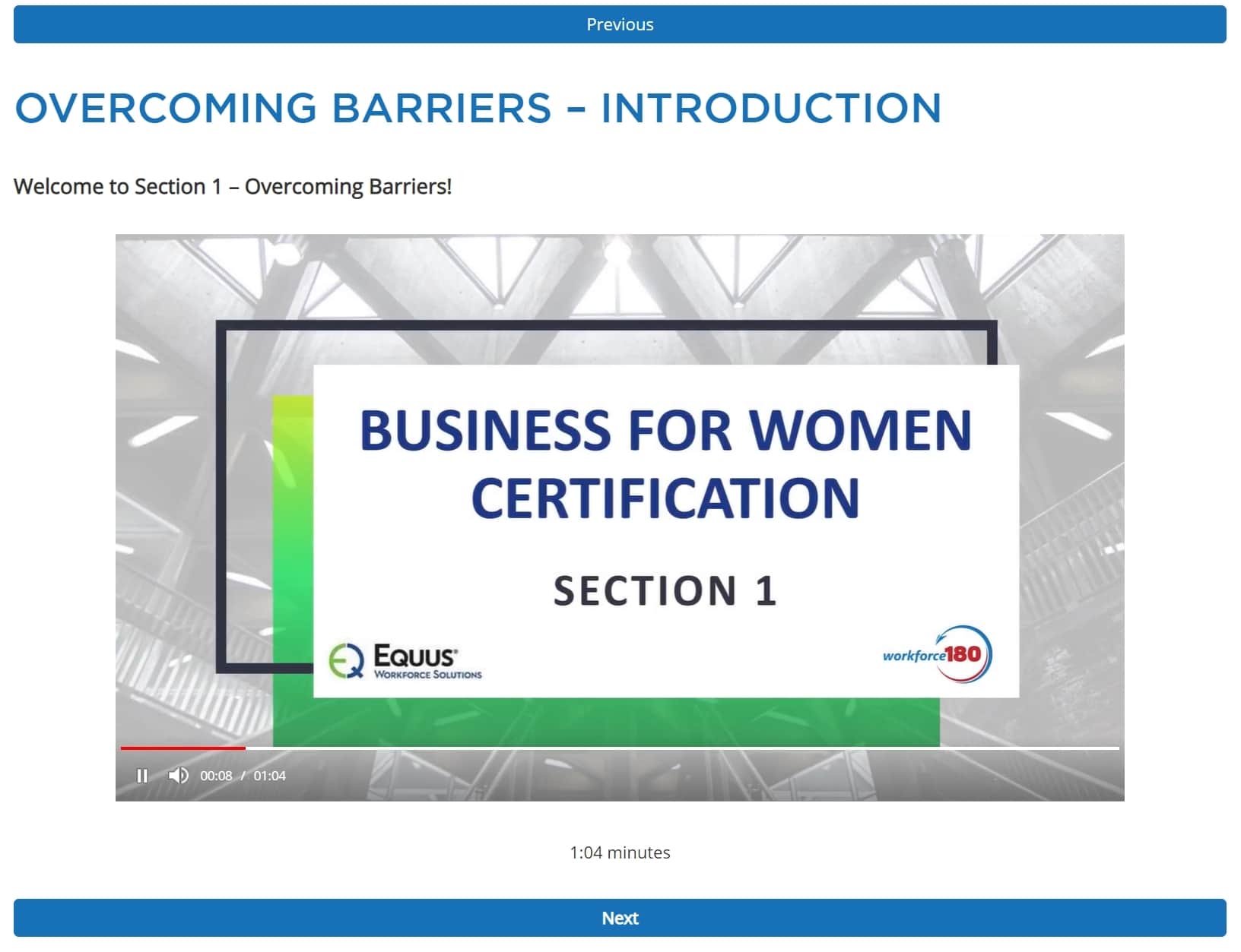 Course Sample